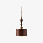 Cargar imagen en el visor de la Galería, Modern Minimalist Leather Shade Pendant Light