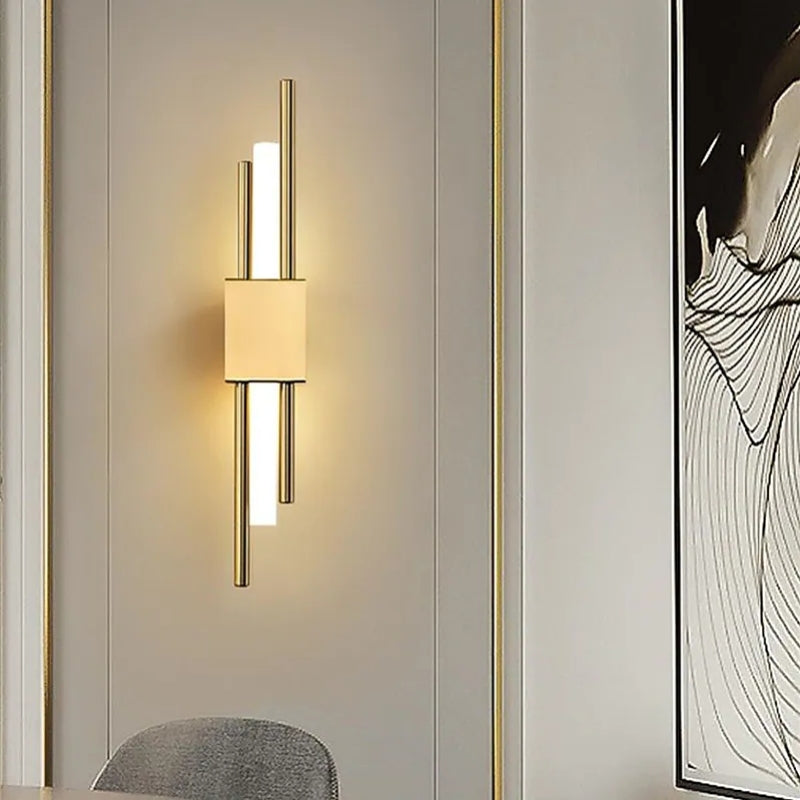 LuminArt - Stilvolle Schwarz/Gold LED-Leuchte