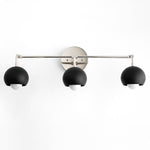 Load image into Gallery viewer, Metio Dome Decorative Vanity Light - Classic Orb Shade Bathroom Wall Lamp
