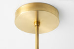 Load image into Gallery viewer, Glorica Glass White Globe Pendant Light - Mid Century Modern Glass Hanging Fixture
