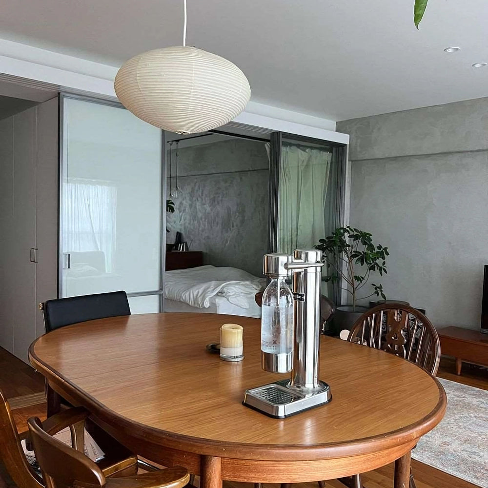 Mulberry Paper Plug-In Pendant Light