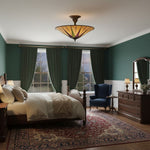 Load image into Gallery viewer, TF Colored Star Ceiling Light - Vintage Glass for Dining Rooms and Living Rooms