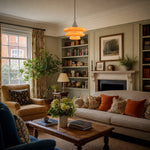 Charger l'image dans la visionneuse de galerie, Orange Layered Glass Pendant Light