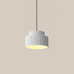 Charger l&#39;image dans la visionneuse de galerie, Lampe suspendue en résine de style nordique traditionnel orange câblée
