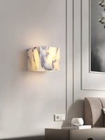 Load image into Gallery viewer, Square Marble Wall Lamp