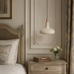 Load image into Gallery viewer, Pendant lamp installed above a bedside table in a soft European bedroom