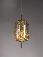 Load image into Gallery viewer, Nordic Starry Cylinder Glass Pendant Lamp
