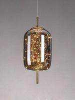 Load image into Gallery viewer, Nordic Starry Cylinder Glass Pendant Lamp
