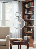 Cargar imagen en el visor de la Galería, Auria Industrial Classic Filament Glass Globe island Pendant lamp for kitchen, dining table
