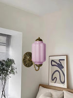 Load image into Gallery viewer, Vintage Milk Glass Sconce Bedside Hallway Eloise Wall Sconce
