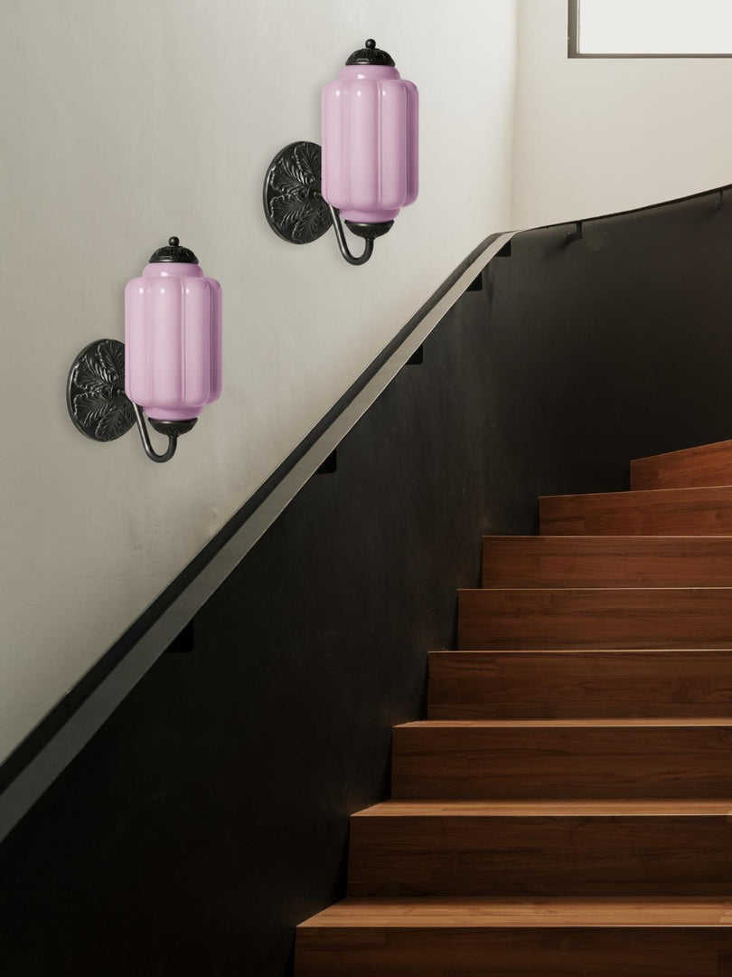Vintage Milk Glass Sconce Bedside Hallway Eloise Wall Sconce