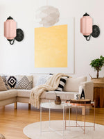 Load image into Gallery viewer, Vintage Milk Glass Sconce Bedside Hallway Eloise Wall Sconce
