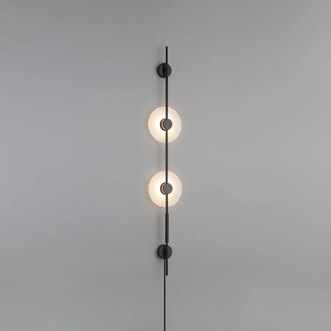 Alabaster Vertical Plug-In Wall Light with Inline Switch - product image 14