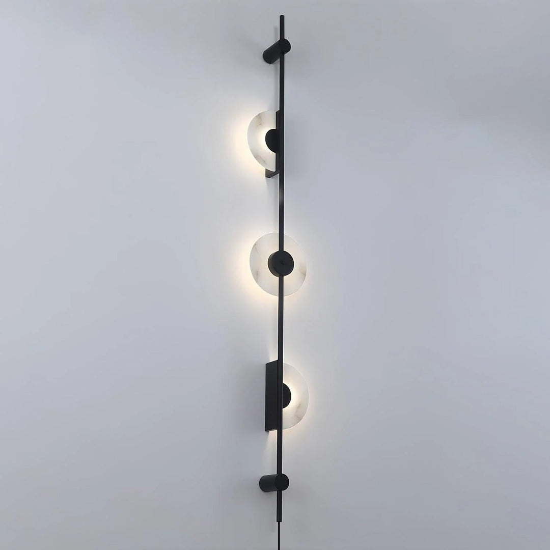 Alabaster Vertical Plug-In Wall Light with Inline Switch - product image 18