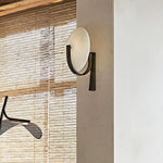 Load image into Gallery viewer, Alice Alabaster Plug-In Wall Light with Inline Switch - product image 6