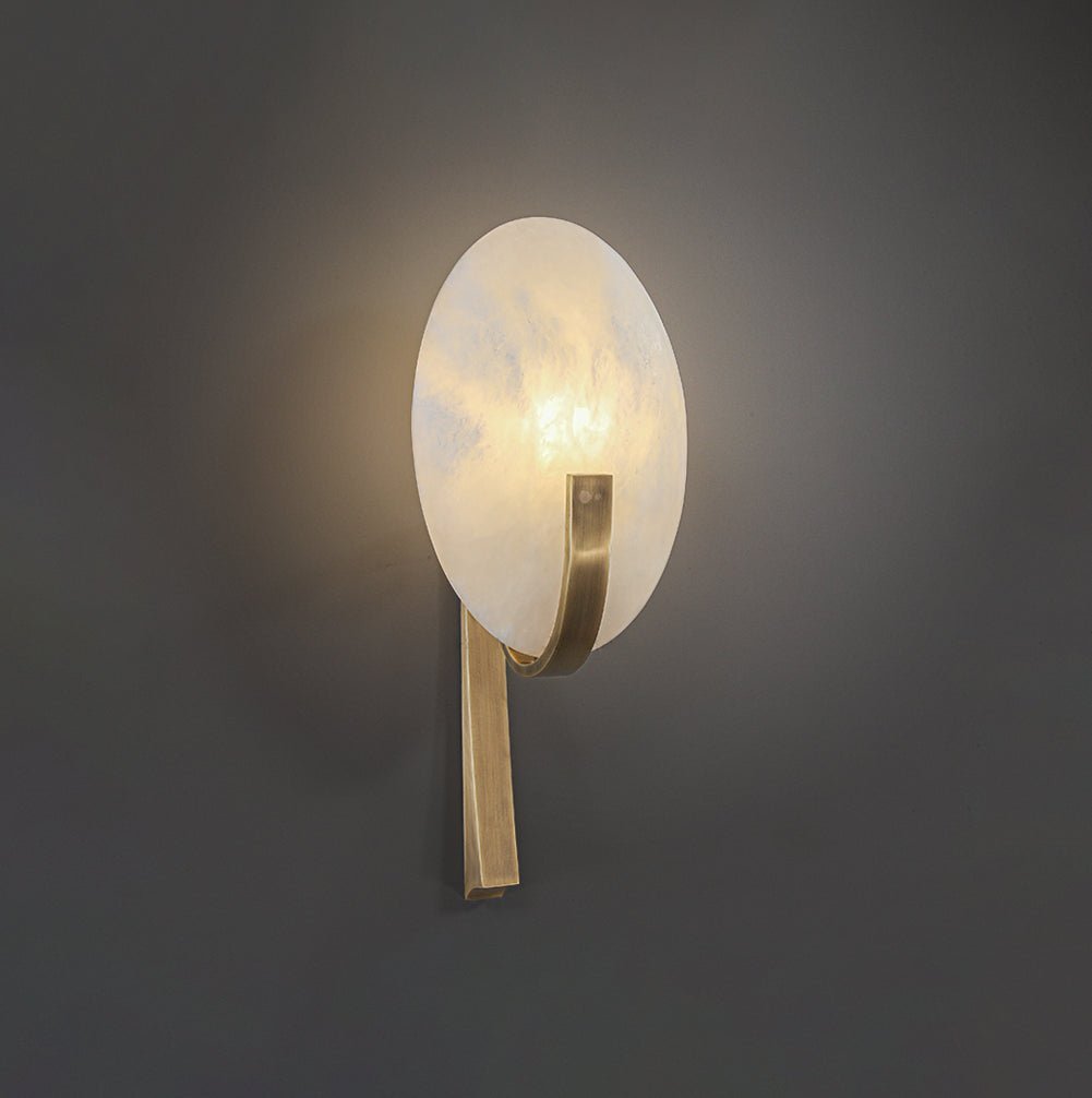 Alice Alabaster Plug-In Wall Light with Inline Switch - product image 8
