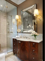 Load image into Gallery viewer, American Vintage Luxury Copper Wall Sconce
