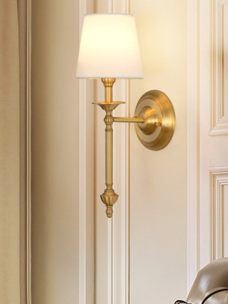 American Vintage Luxury Copper Wall Sconce
