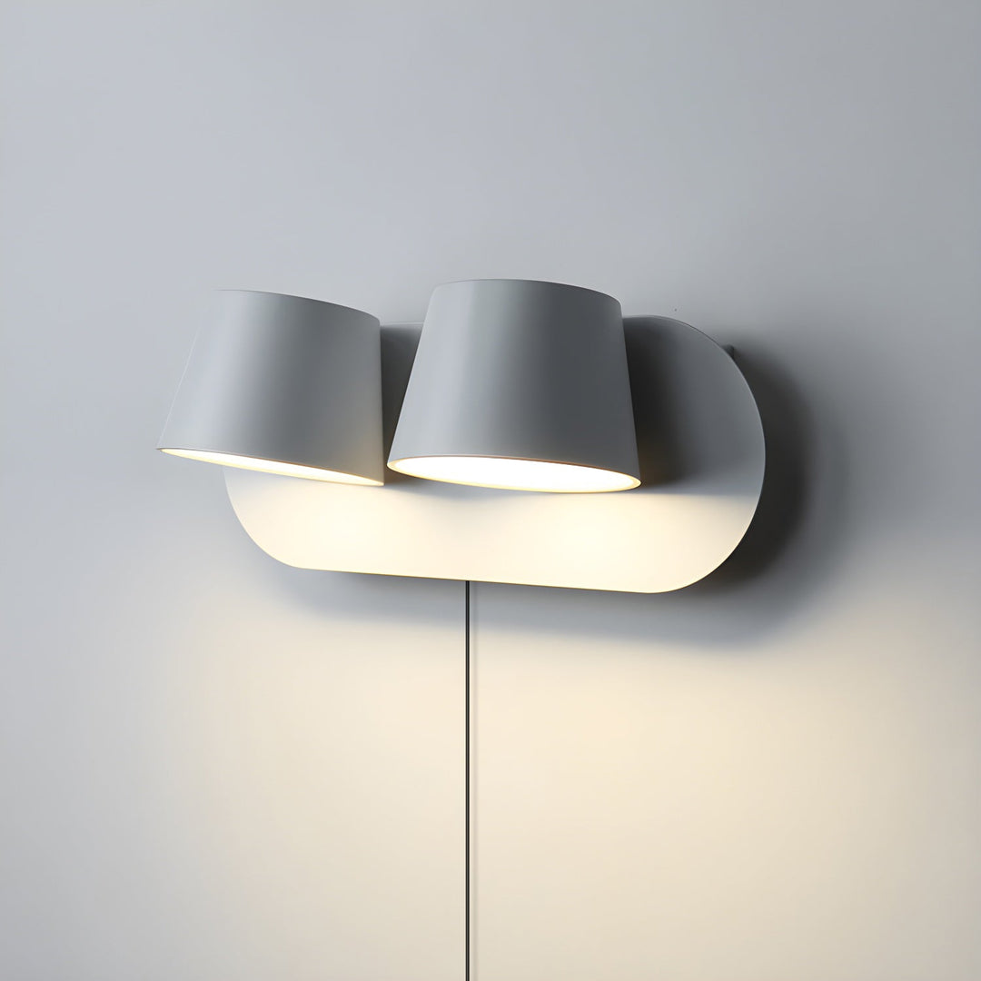 Angle-Adjustable Acrylic Reading Plug-In Wall Light - product image 11