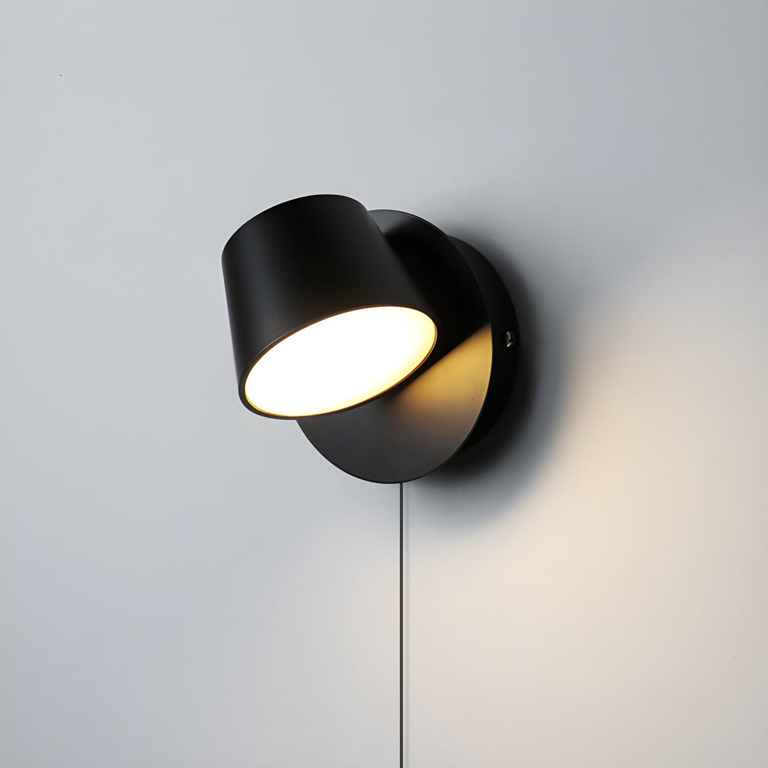 Angle-Adjustable Acrylic Reading Plug-In Wall Light - product image 9