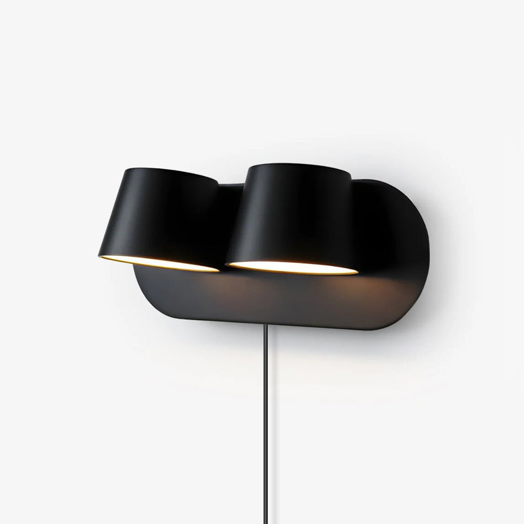 Angle-Adjustable Acrylic Reading Plug-In Wall Light - product image 1