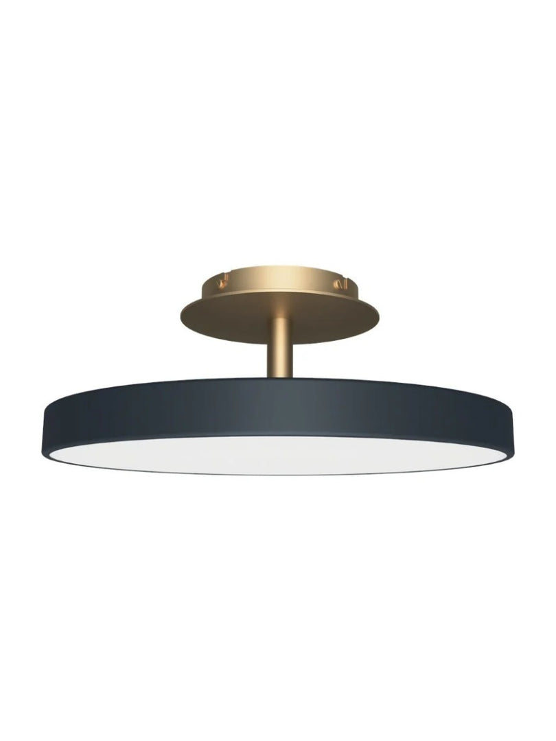 Round Flush Ceiling Lamp — Nordic Minimalist Light for Bedroom & Living