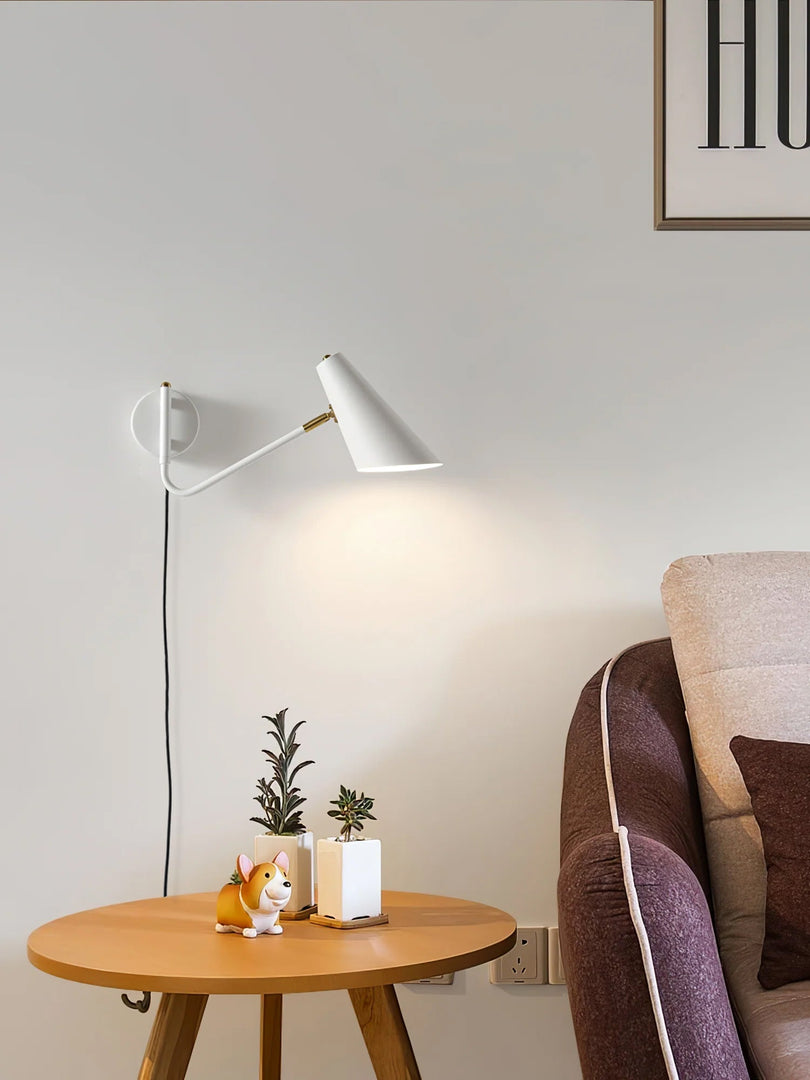 Apex Plug-In Wall Light with Inline Switch - product image 4