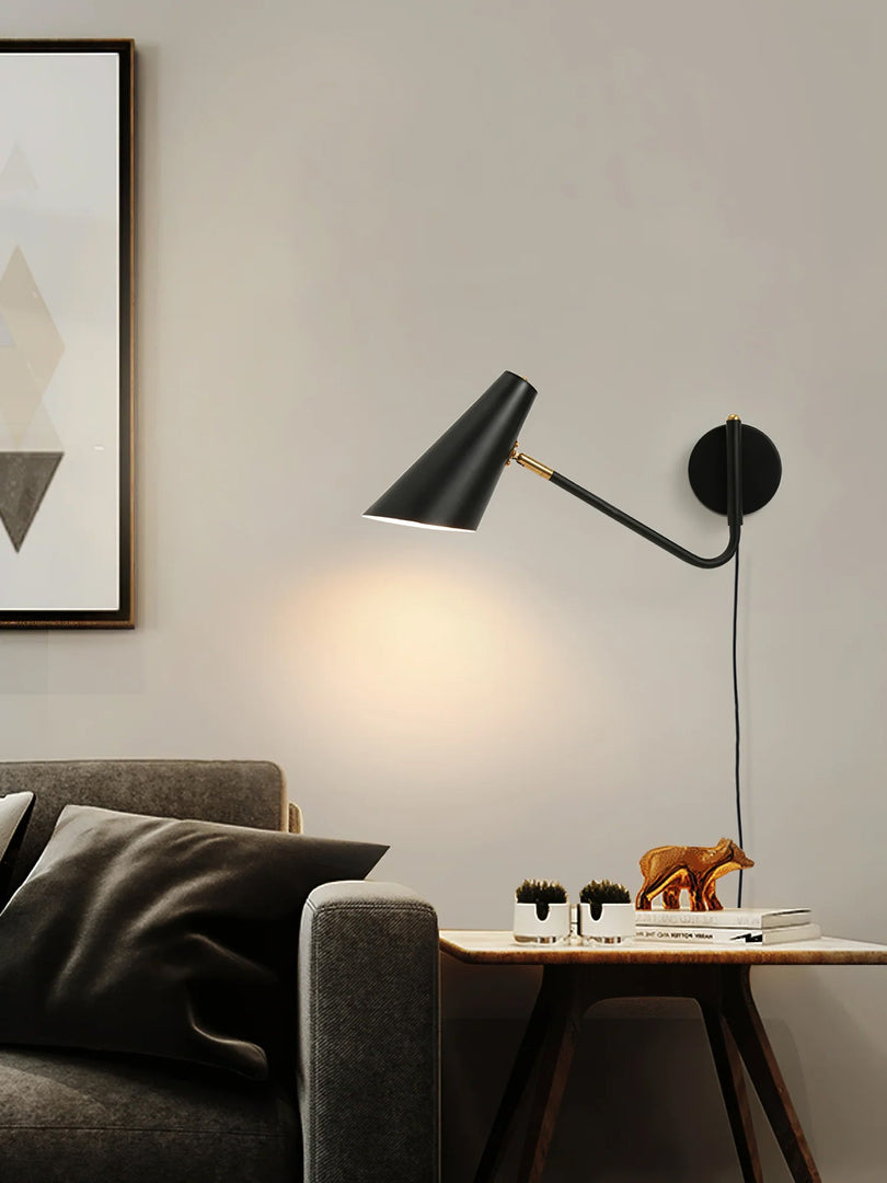 Apex Plug-In Wall Light with Inline Switch - product image 3