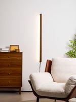 Load image into Gallery viewer, Arlo Linear Wood Plug-In Wall Light with Inline Switch - product image 6