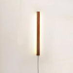 Load image into Gallery viewer, Arlo Linear Wood Plug-In Wall Light with Inline Switch - product image 31