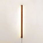 Load image into Gallery viewer, Arlo Linear Wood Plug-In Wall Light with Inline Switch - product image 32