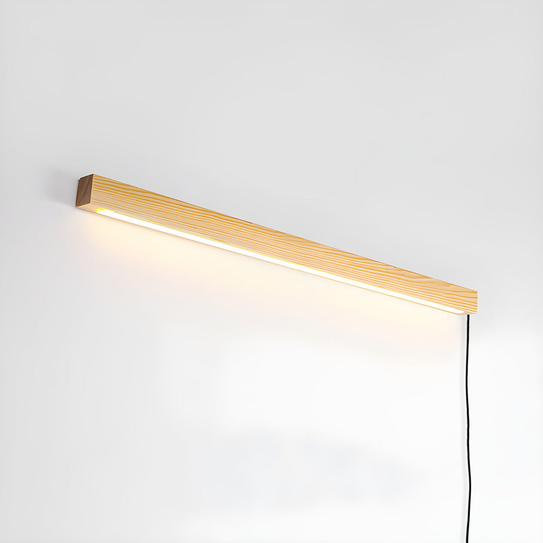 Arlo Linear Wood Plug-In Wall Light with Inline Switch - product image 19