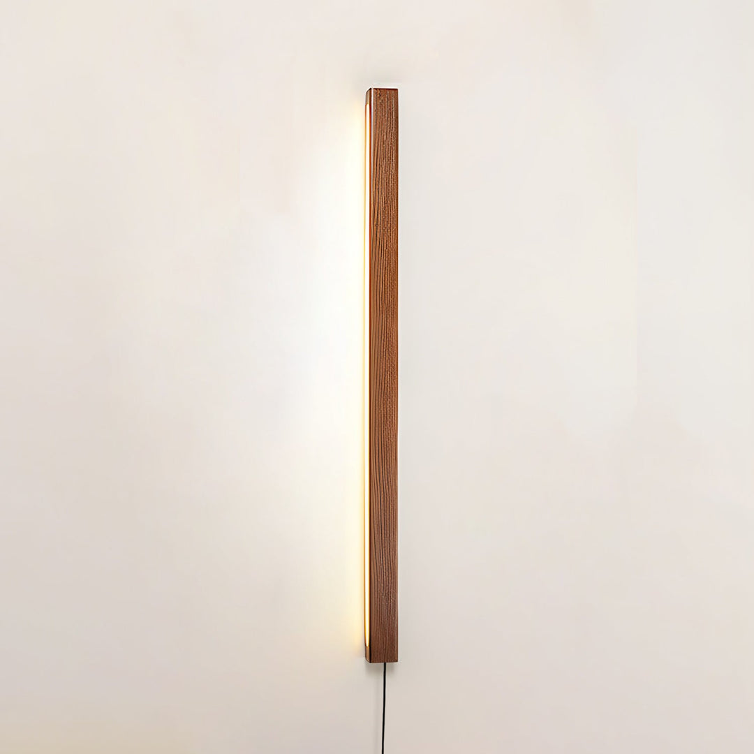 Arlo Linear Wood Plug-In Wall Light with Inline Switch - product image 16