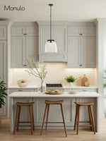 Load image into Gallery viewer, Auria Glass Dome Pendant Light – Clear Glass Elegance For Any Space

