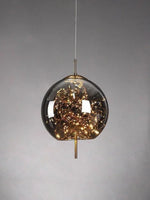 Load image into Gallery viewer, Nordic Starry Cylinder Glass Pendant Lamp
