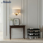 Bild in Gallery-Viewer laden, Tela Eleganter Stoffschirm Wandleuchte mit Veredeltem Metallrahmen für Wohnzimmer und Schlafzimmer