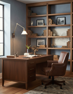 Charger l'image dans la visionneuse de galerie, Green Glass Banker-Style Plug-In Wall Lamp product view