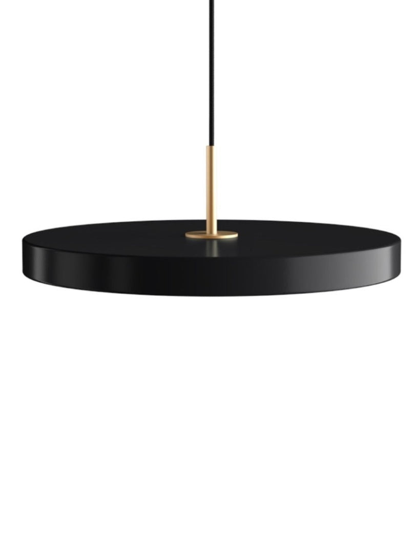 Modern Disc Pendant Light — Nordic Minimalist Fixture for Dining & Kitchen