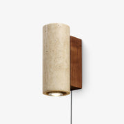 Blend Travertine Plug-In Wall Light - product image 1