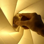 Load image into Gallery viewer, Flower-Fold Fabric Wall Lamp product view 13
