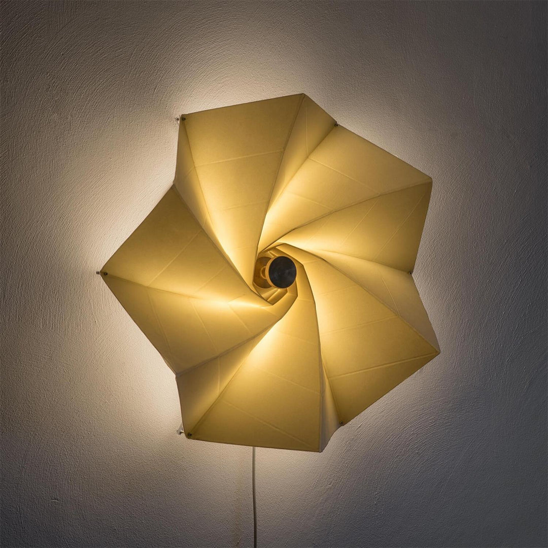 Flower-Fold Fabric Wall Lamp product view 7