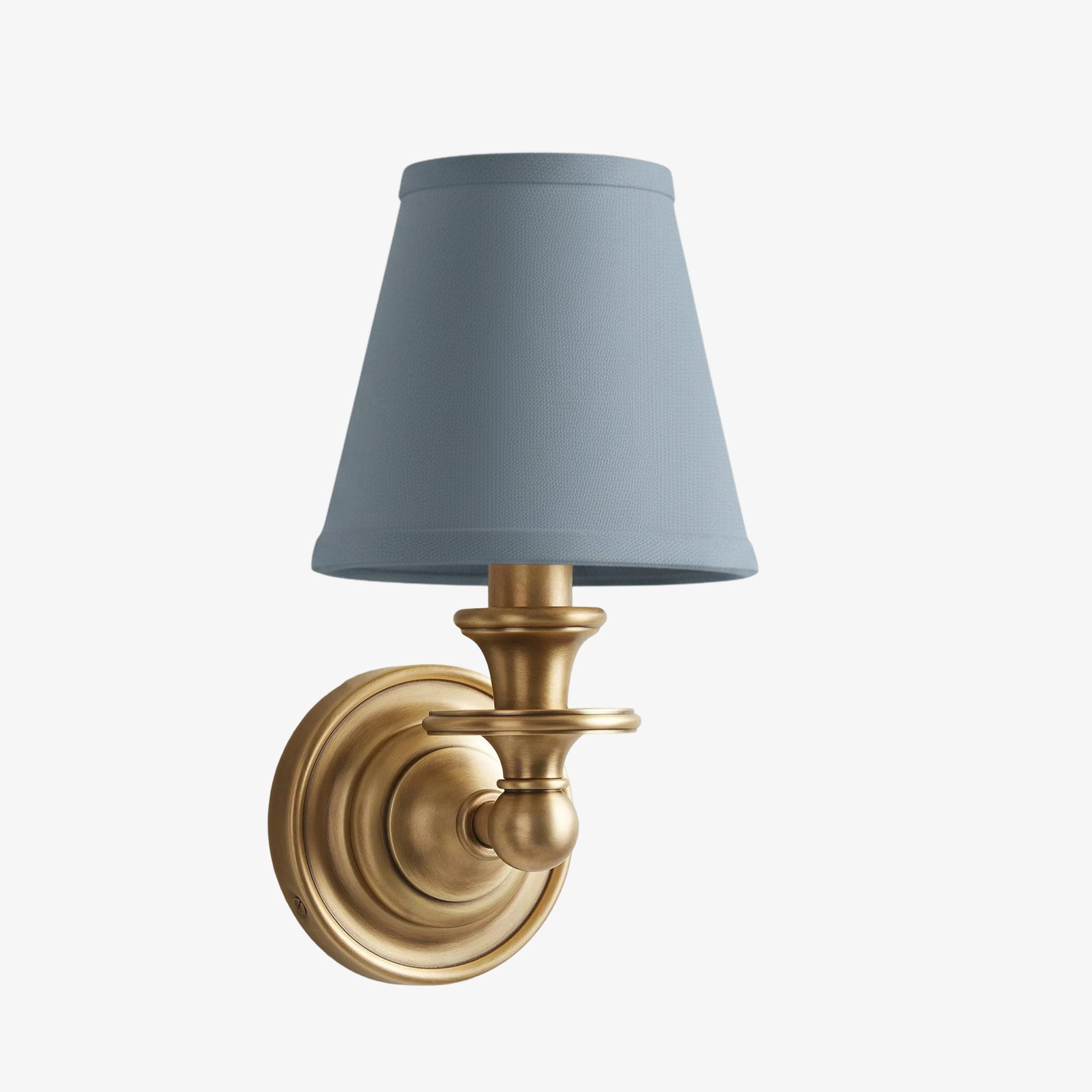 Rowan Drum Shade Wall Sconce – Fabric Sconce Light for Cozy Cottage Lighting