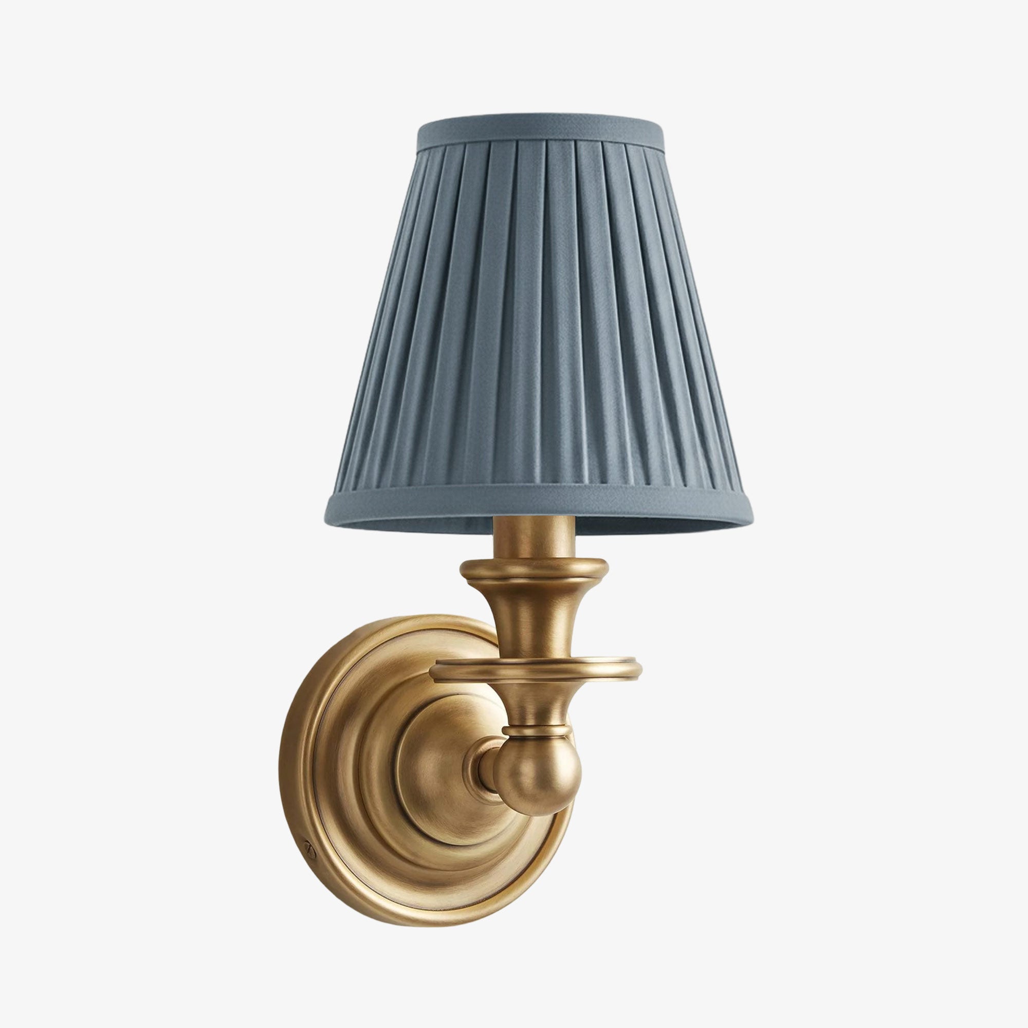 Rowan Drum Shade Wall Sconce – Fabric Sconce Light for Cozy Cottage Lighting