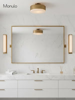 Load image into Gallery viewer, Bolvira Round Metal Ceiling Light - Champagne Bronze Flush Mount Style
