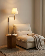 Charger l'image dans la visionneuse de galerie, Pleated Shade Swing-Arm Plug-In Wall Sconce - product view 9