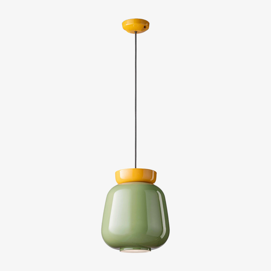 Fiesta Ceramic Bowl Pendant Light - New Modern Colorful Kitchen Lighting