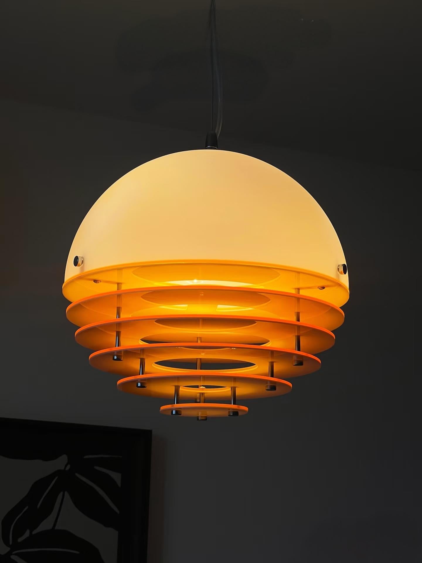 Sunset Pendant Light – Emotional Mood Light with Bauhaus Lamp Design-AFTERGLOW S1