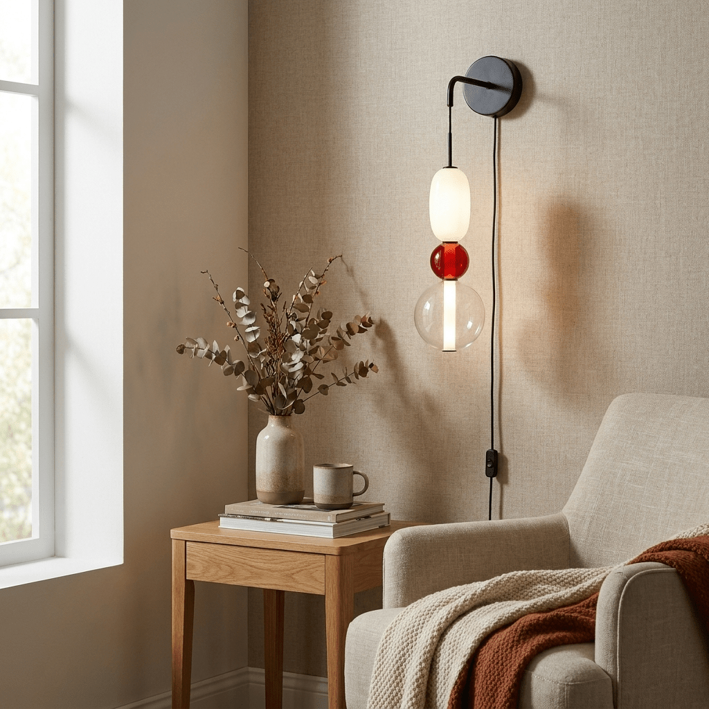 Candied Glass Plug-In Wall Light - product image 5