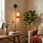 Load image into Gallery viewer, Candied Glass Plug-In Wall Light - product image 4