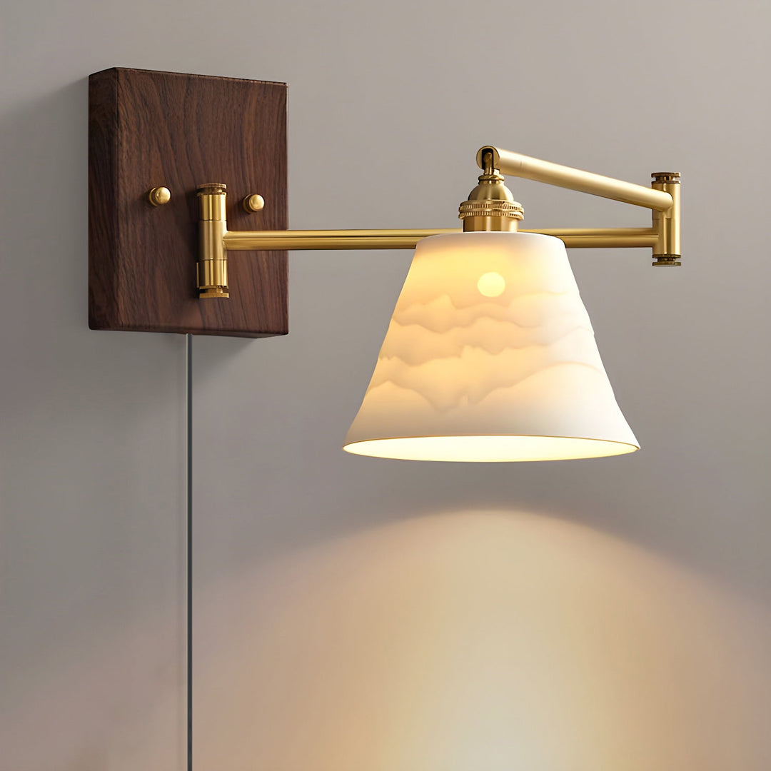 Ceramic Geometry Plug-In Wall Light - product image 6